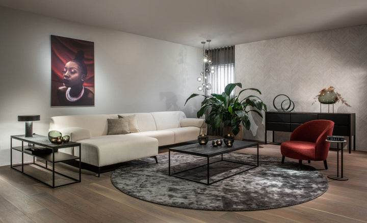 Dôme Deco Lugano Ecksofa LUG330-160/FAB11 von instylior Ecksofa Dôme Deco 
