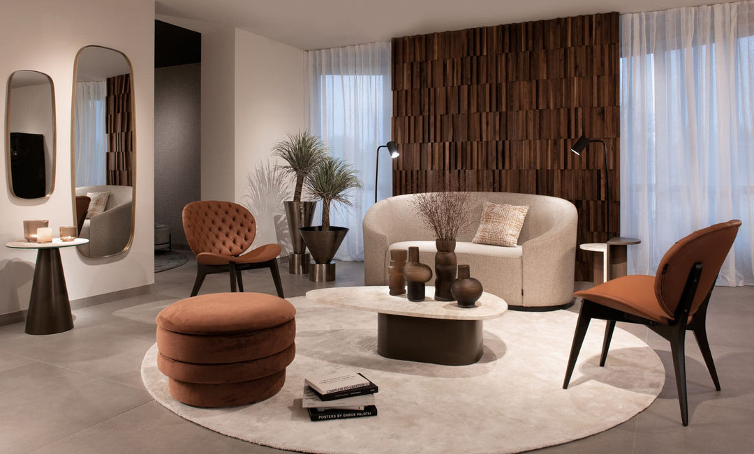 Dôme Deco Pilar Beistelltisch TA5-C4 / CR von instylior Beistelltische Dôme Deco 