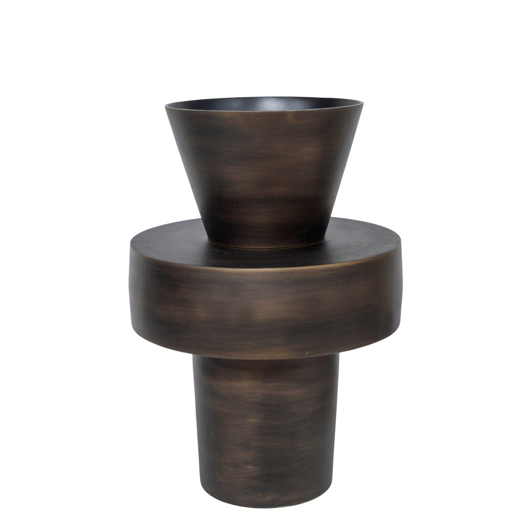 Dôme Deco Toba Vase L V2-A87/BR von instylior Tischdekorationen Dôme Deco 