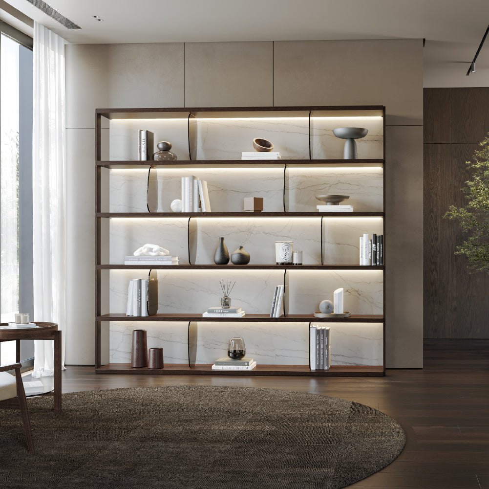 Evanyrouse Colline Regal mit Beleuchtung – Lifestyleansicht 3