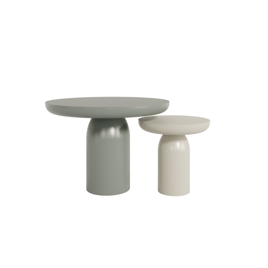 Casa Magna RITZ Beistelltisch Ø70 – Ø 70 × 50 cm – Ansicht 1