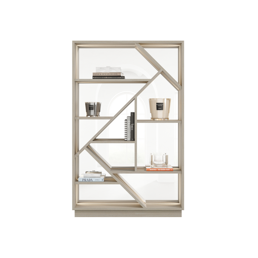Casa Magna TIVOLI I Bücherregal – 124 × 36 × 195 cm – Ansicht 1