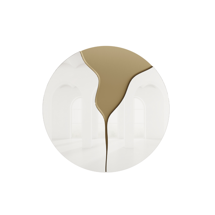 Casa Magna FLEUR Spiegel – Ø 140 × 4 cm – Ansicht 1