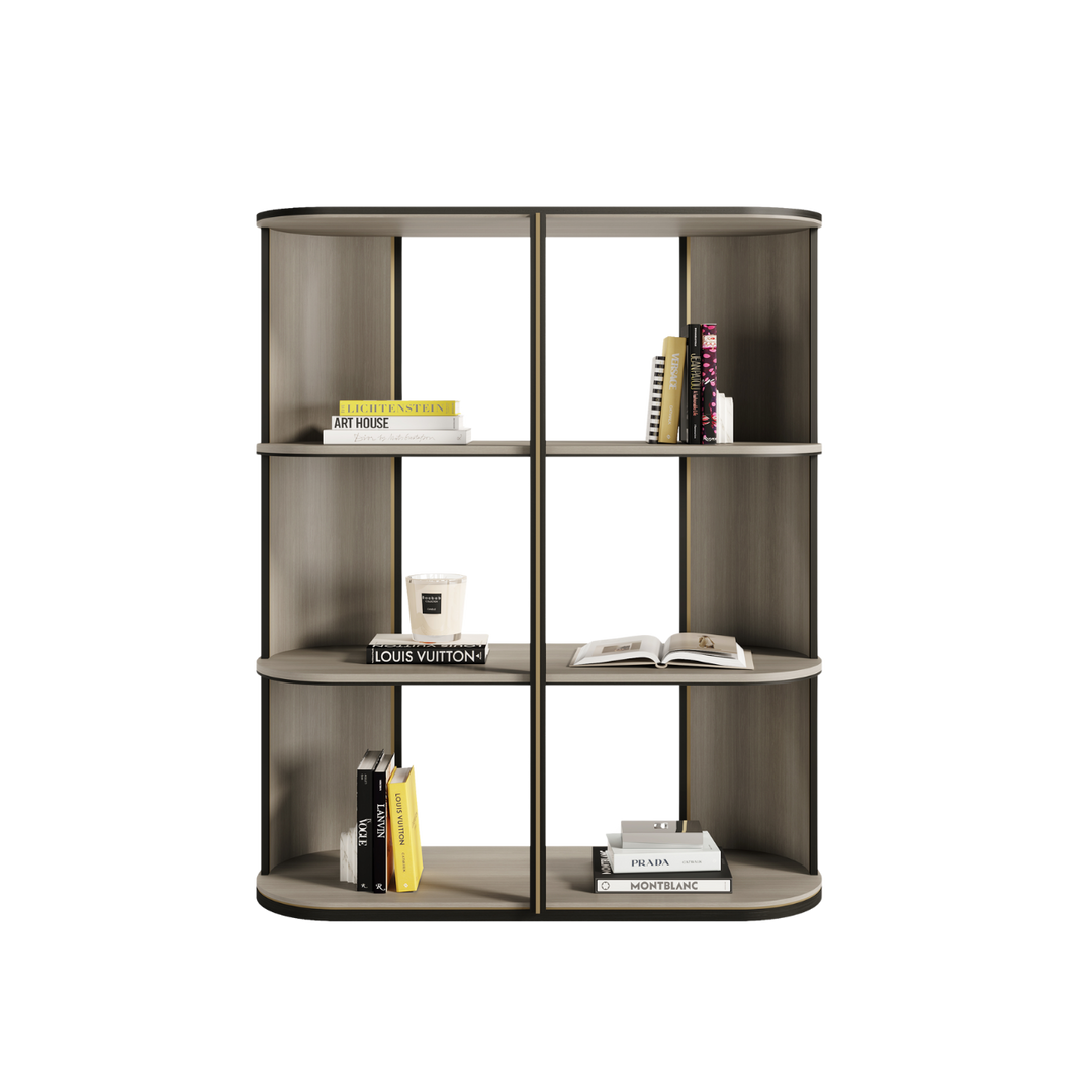 Casa Magna LATTICE Bücherregal – 150 × 53 × 180 cm – Ansicht 1