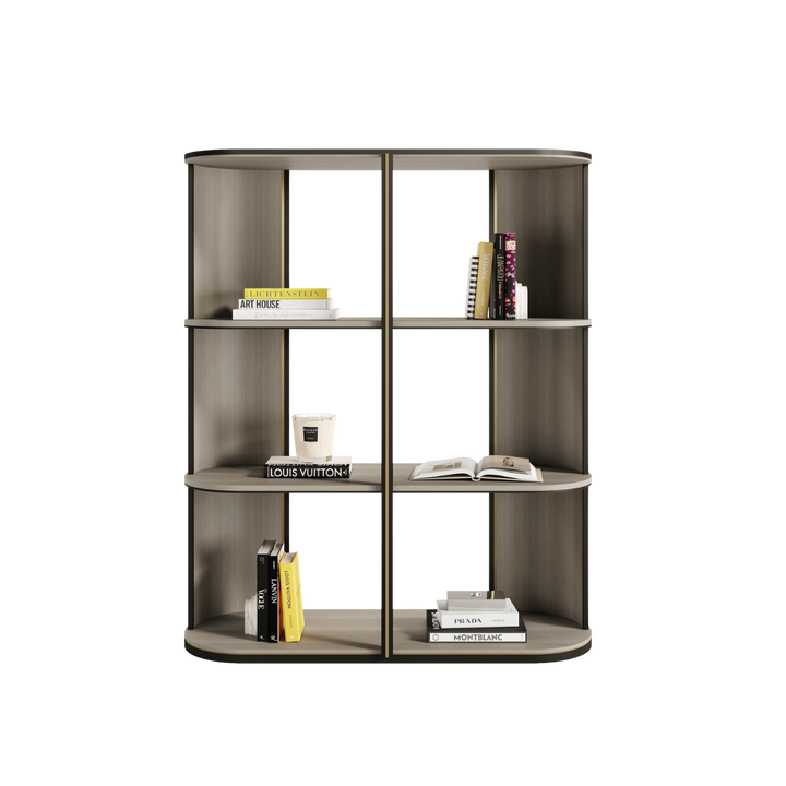 Casa Magna LATTICE Bücherregal – 150 × 53 × 180 cm – Ansicht 1