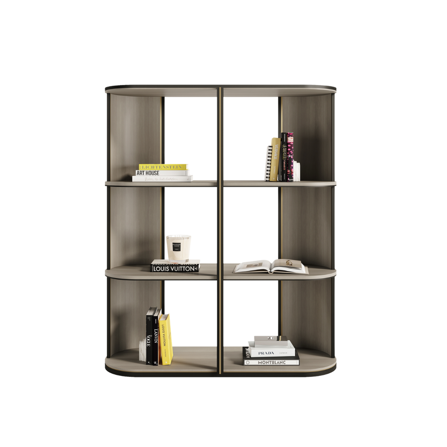 Casa Magna LATTICE Bücherregal – 150 × 53 × 180 cm – Ansicht 1