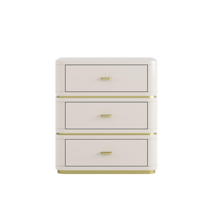 Casa Magna CRIS II Nachttisch – 50 × 45 × 55 cm – Ansicht 1