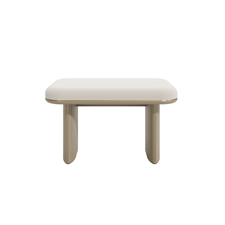 Casa Magna ELYSIAN Polsterhocker – 70 × 45 × 42 cm – Ansicht 1