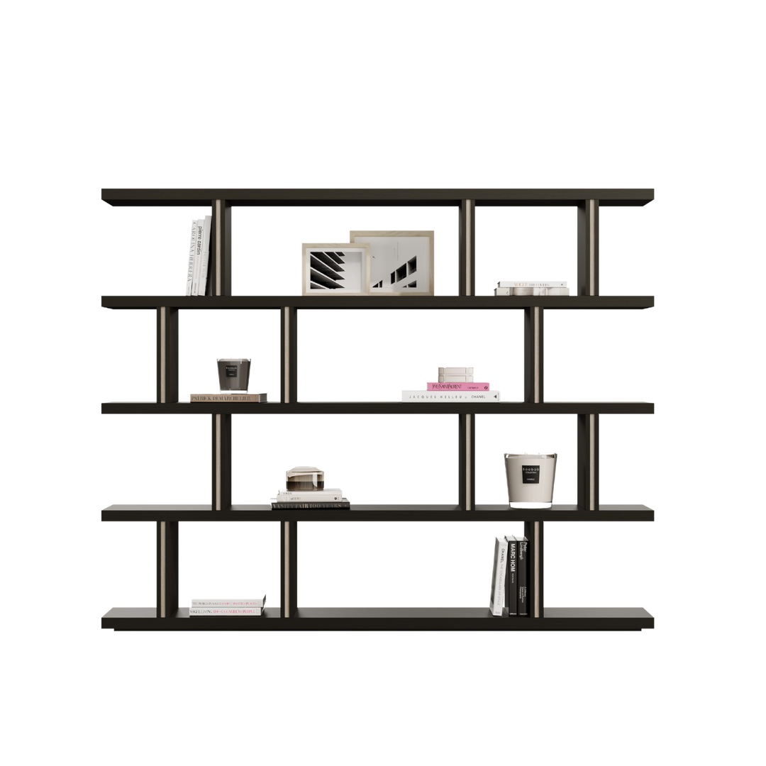 Casa Magna NOBRE Bücherregal – 240 × 35 × 226 cm – Ansicht 1