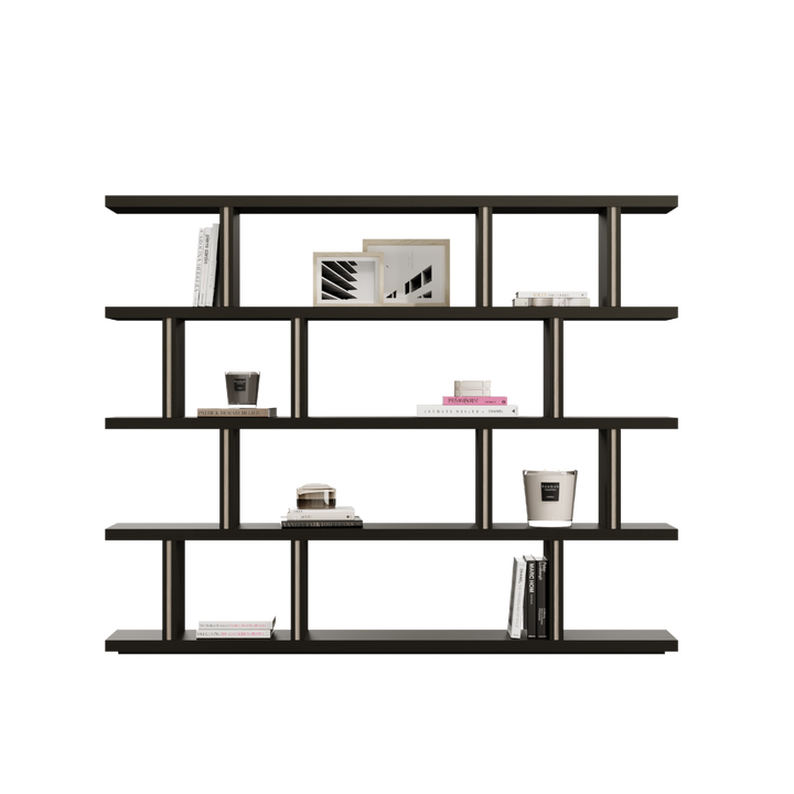 Casa Magna NOBRE Bücherregal – 240 × 35 × 226 cm – Ansicht 1