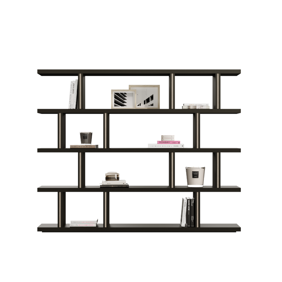 Casa Magna NOBRE Bücherregal – 240 × 35 × 226 cm – Ansicht 1