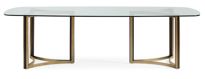 Caracole dining table glass M112-019-203 from Instylior