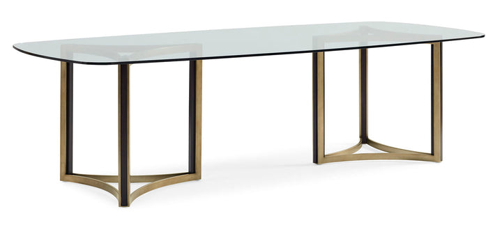 Caracole dining table glass M112-019-203 from Instylior