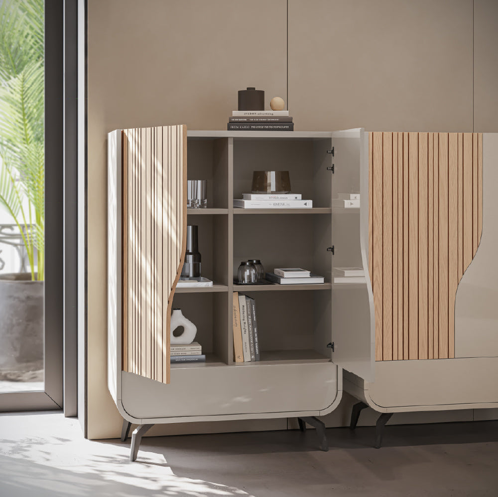 Evanyrouse Linard Barschrank mit Füßen – Lifestyleansicht 2