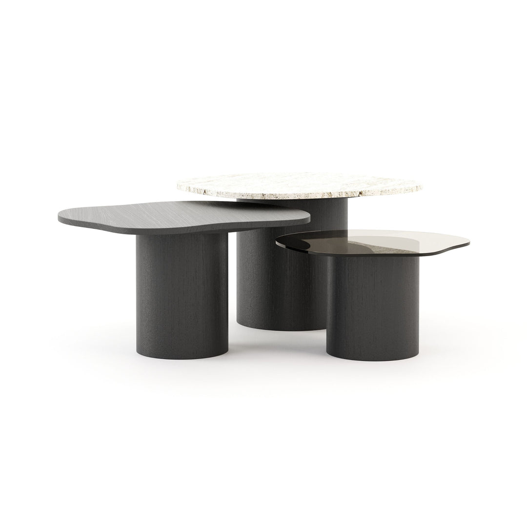 Stylish Club Natur Beistelltische Ansicht 2