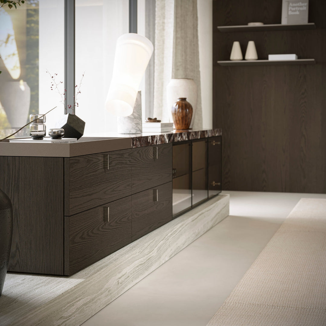 Evanyrouse Blanc langes Podest – Lifestyleansicht 3