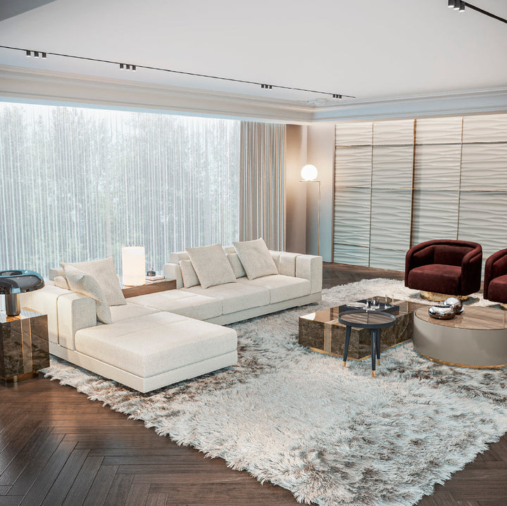 Evanyrouse Vercelli 3-Sitzer Sofa + Chaiselongue links – Lifestyleansicht 2