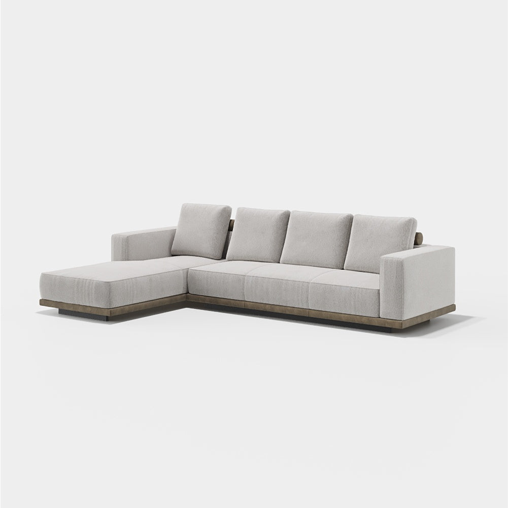 Evanyrouse Vollmer 3-Sitzer Sofa mit Chaiselongue links – Lifestyleansicht 1