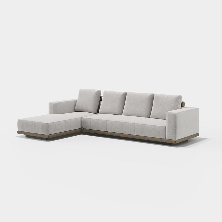 Evanyrouse Vollmer 3-Sitzer Sofa mit Chaiselongue links – Lifestyleansicht 1
