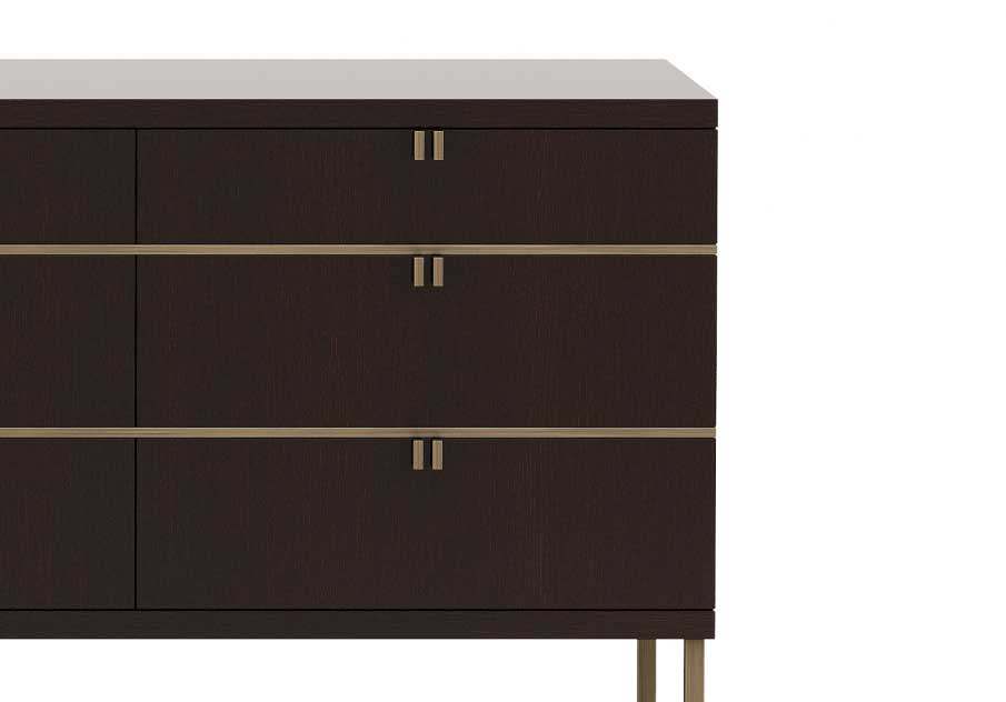 Stylish Club Manhattan Kommode Detailansicht