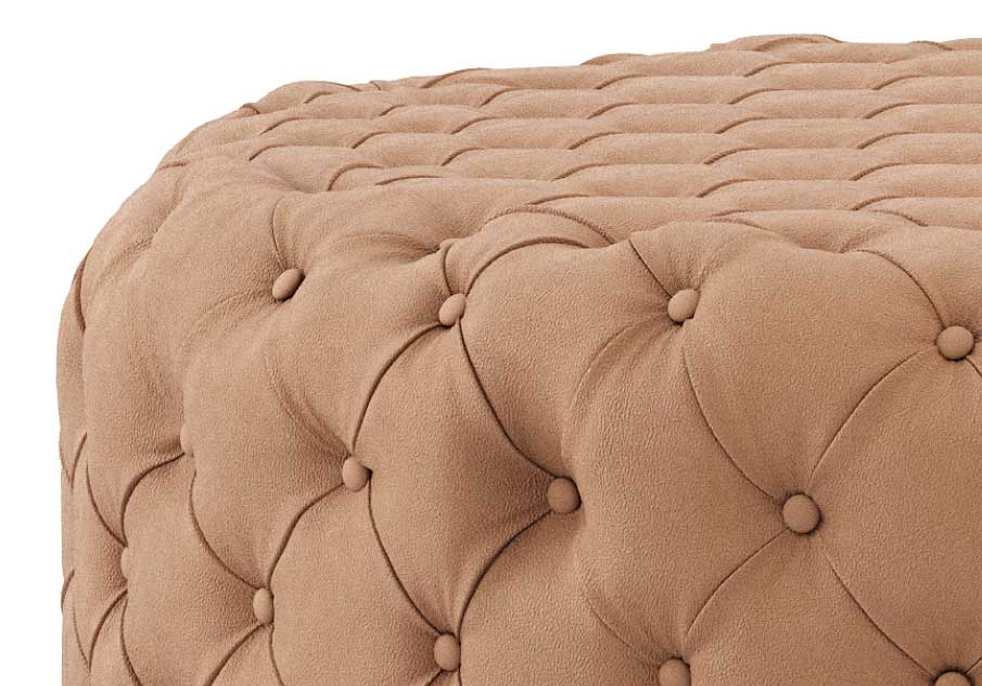 Stylish Club Heritage Hocker Detailansicht