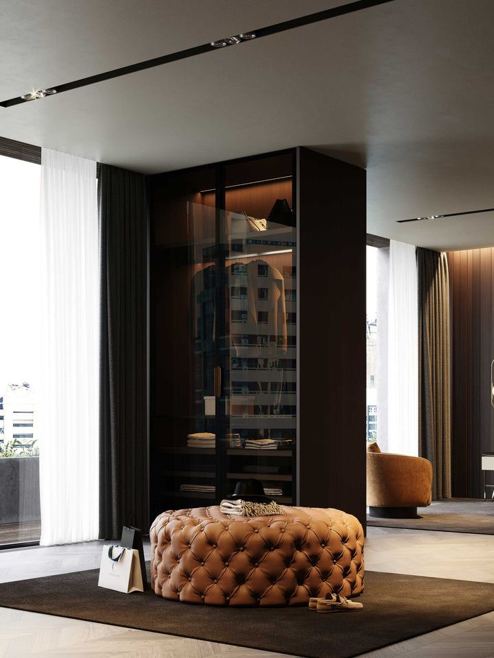 Stylish Club Heritage Hocker Ambienteansicht 5