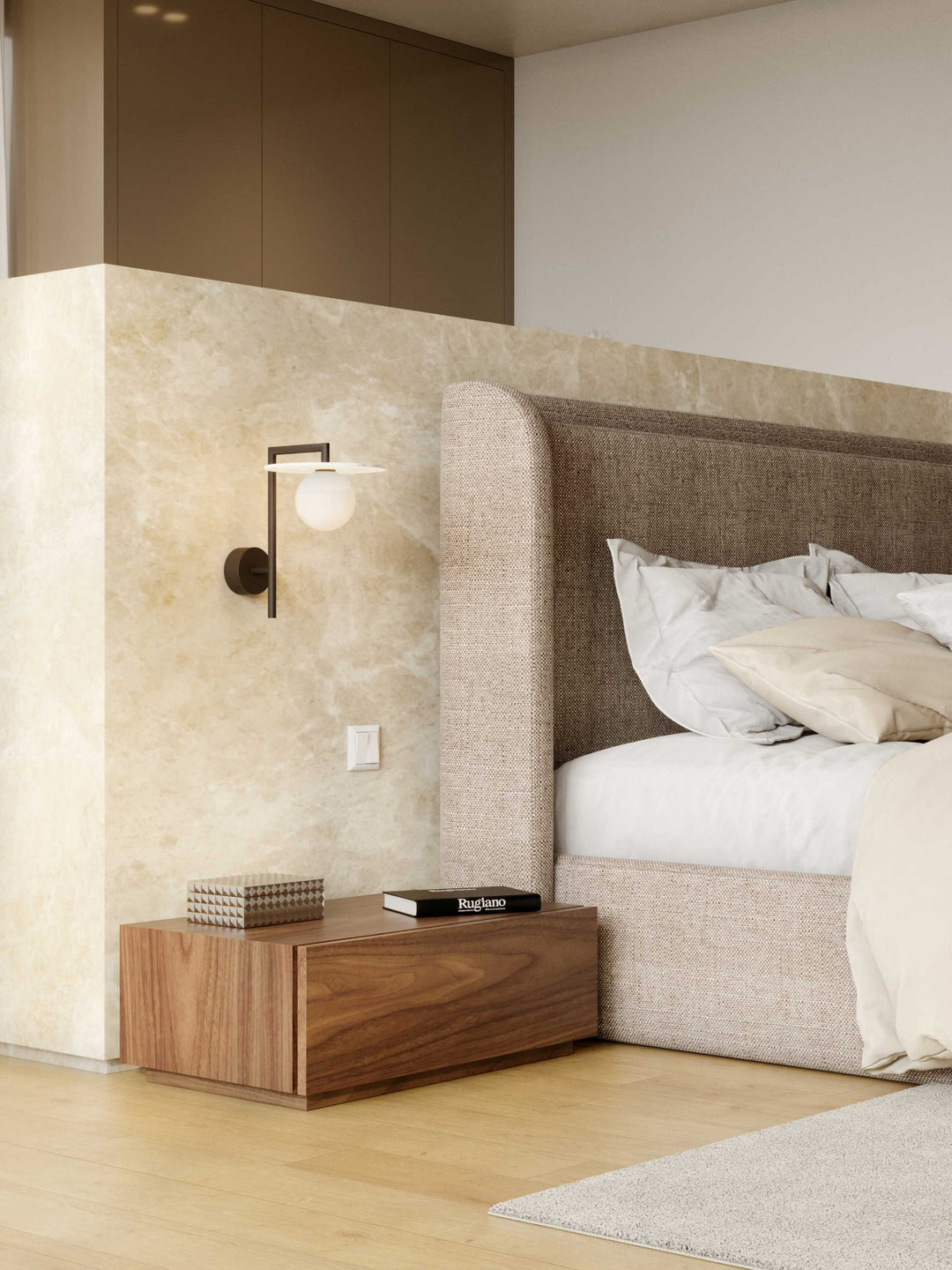 Stylish Club Santorini Nachttisch Ambienteansicht 7