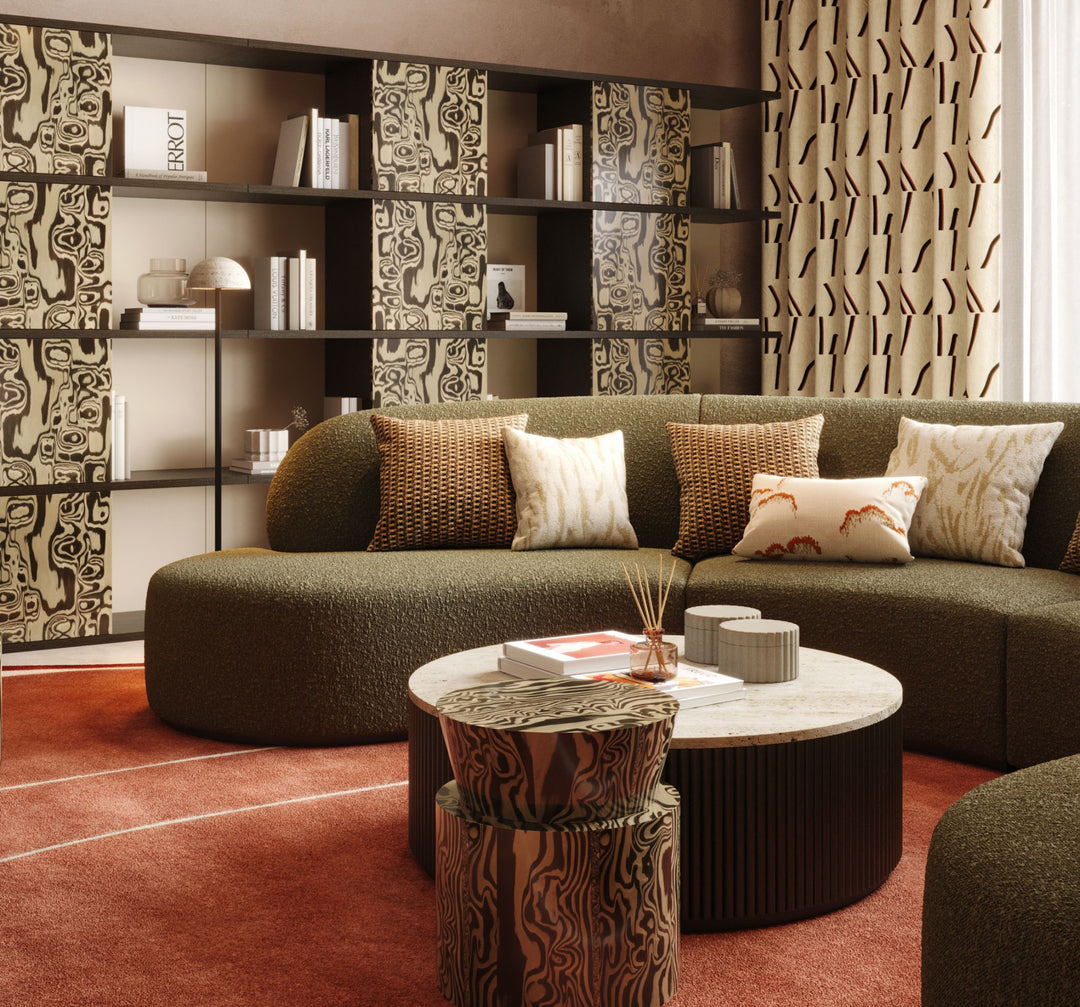 Stylish Club Cotton Sofa Ambienteansicht 3