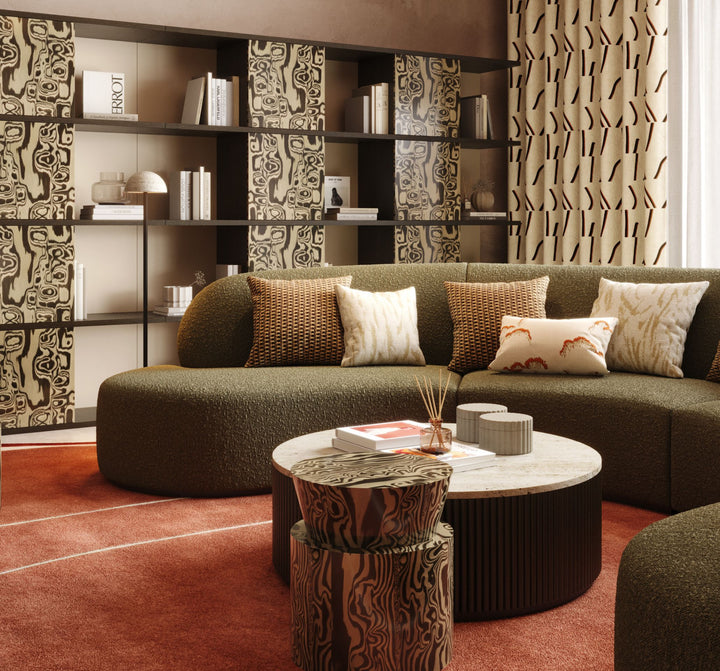 Stylish Club Cotton Sofa Ambienteansicht 3