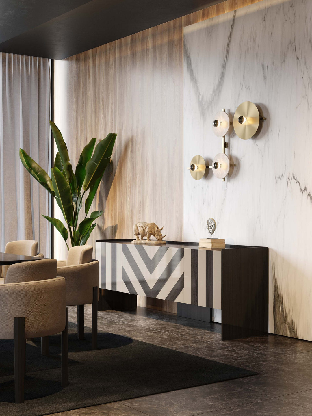 Stylish Club Her Sideboard Ambienteansicht 4