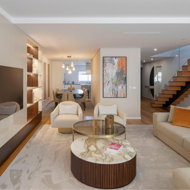 Stylish Club Copper Couchtisch Ambienteansicht 8