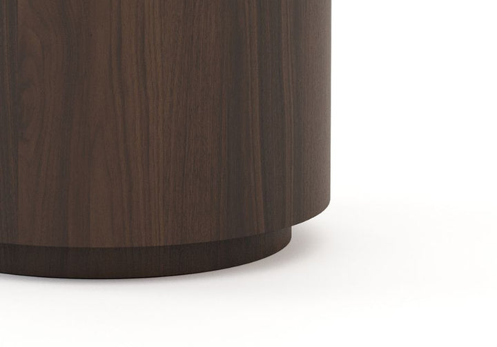Stylish Club Drum Beistelltisch Detailansicht