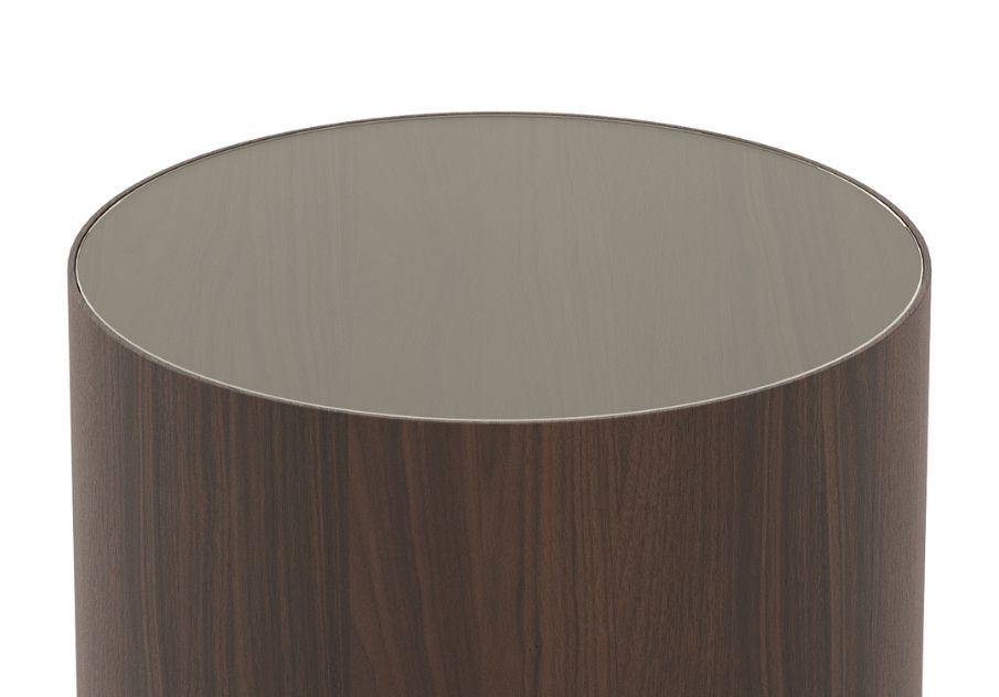 Stylish Club Drum Beistelltisch Detailansicht