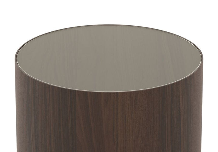 Stylish Club Drum Beistelltisch Detailansicht