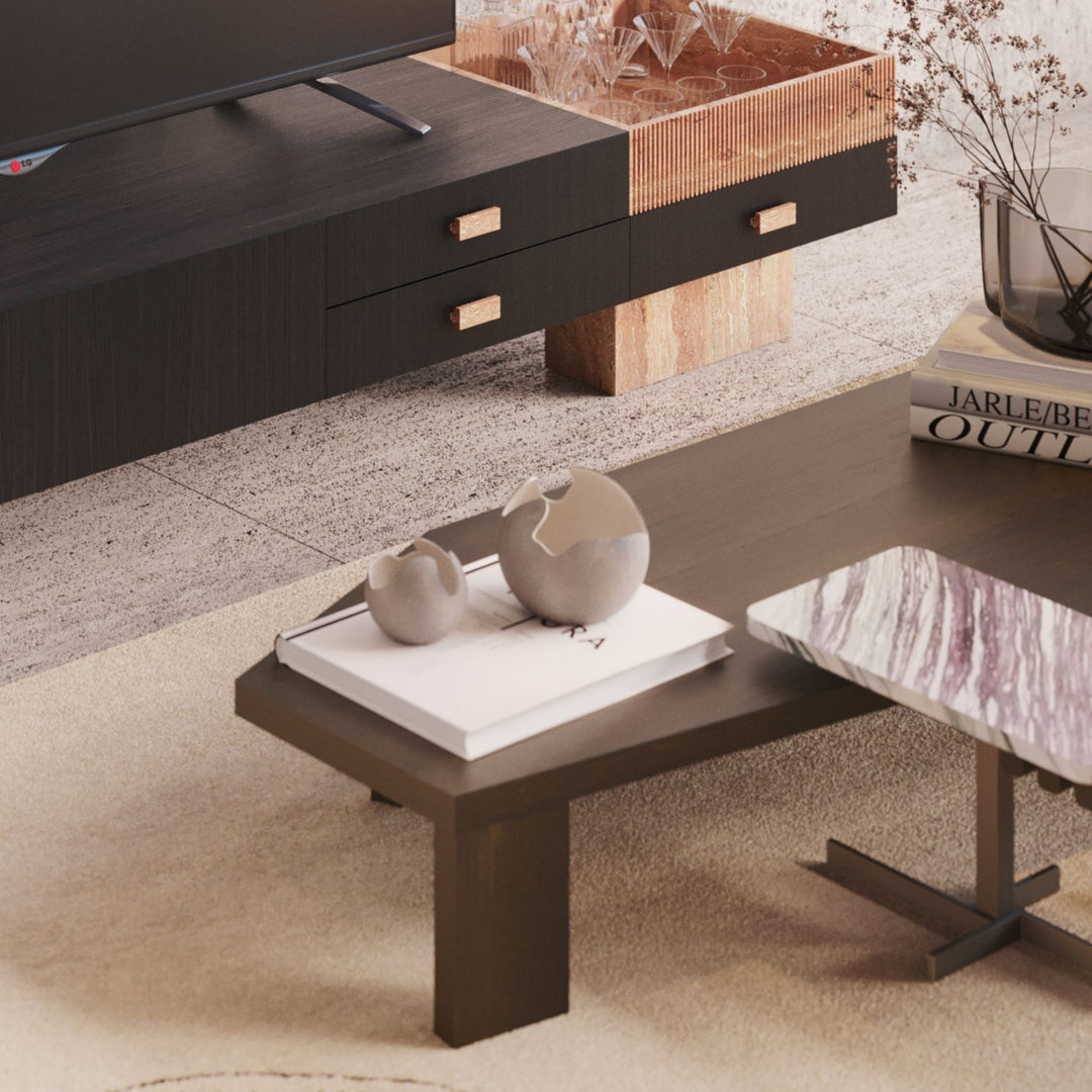 Stylish Club Escarpa Couchtisch Ambienteansicht 5