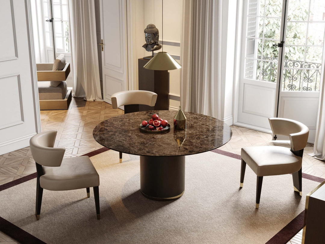 Stylish Club Her Esstisch rund Ambienteansicht 6