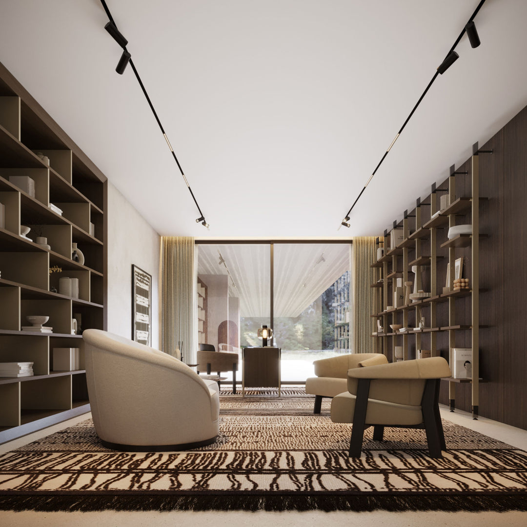 Stylish Club Kensington Bücherregal Ambienteansicht 4