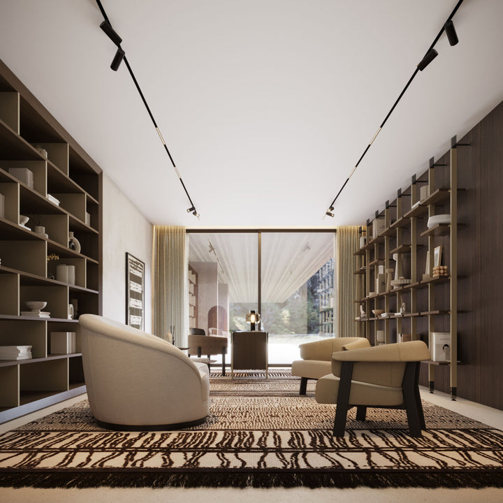 Stylish Club Kensington Bücherregal Ambienteansicht 4