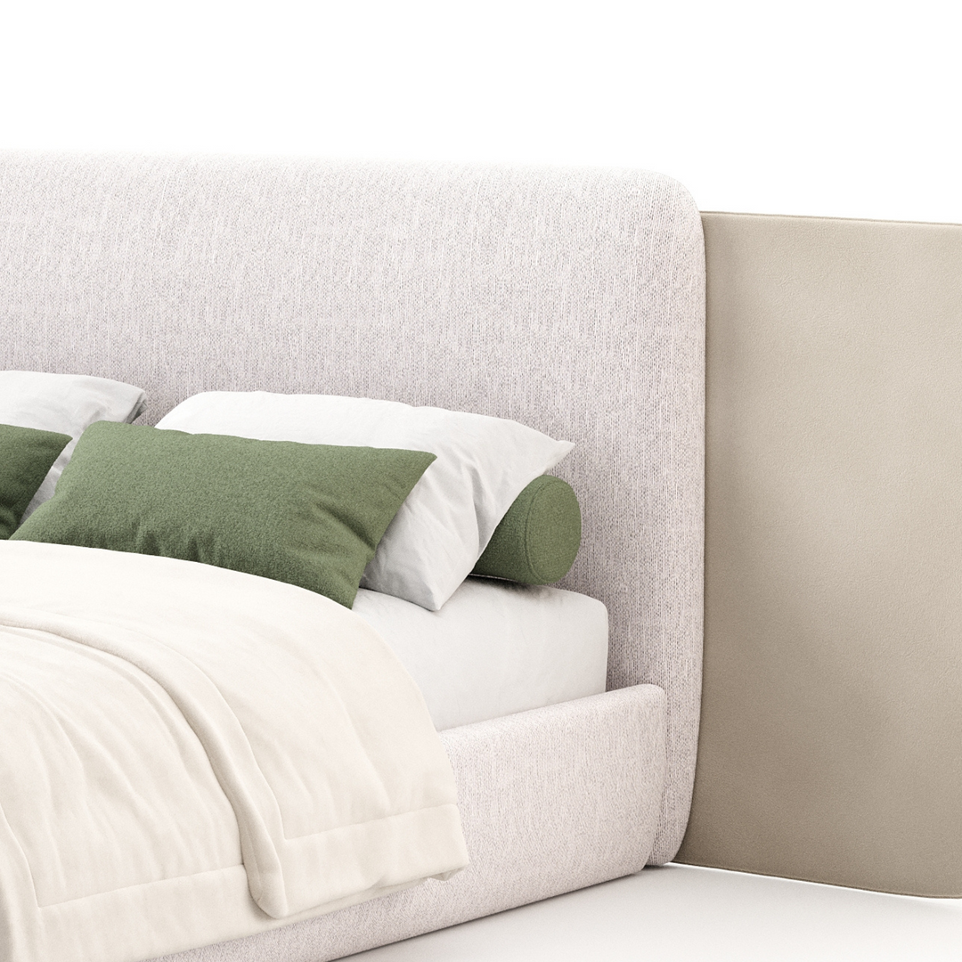 Stylish Club Margem Bett Detailansicht