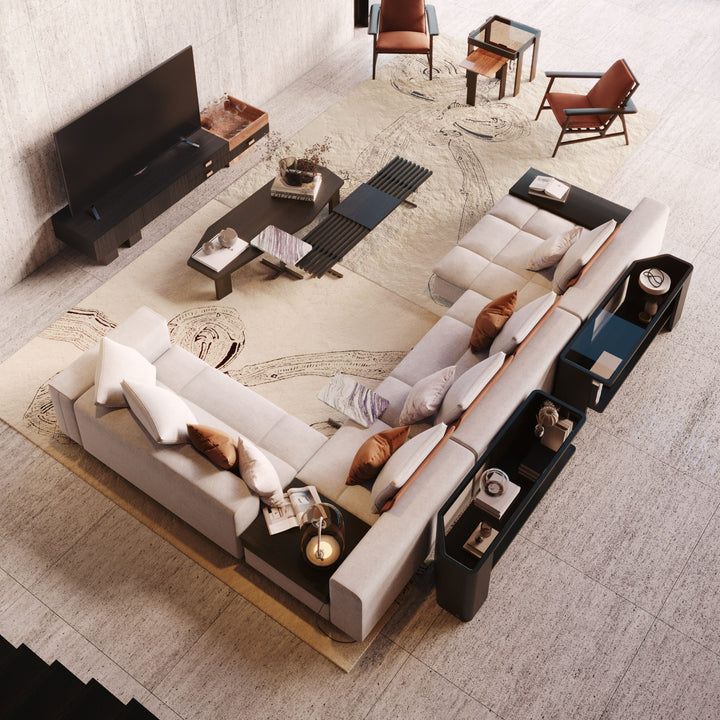 Stylish Club Margem Sofa Ambienteansicht 8