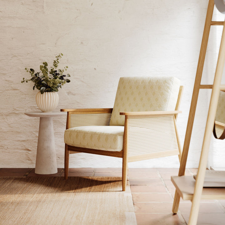 Stylish Club Natur Sessel Ambienteansicht 3