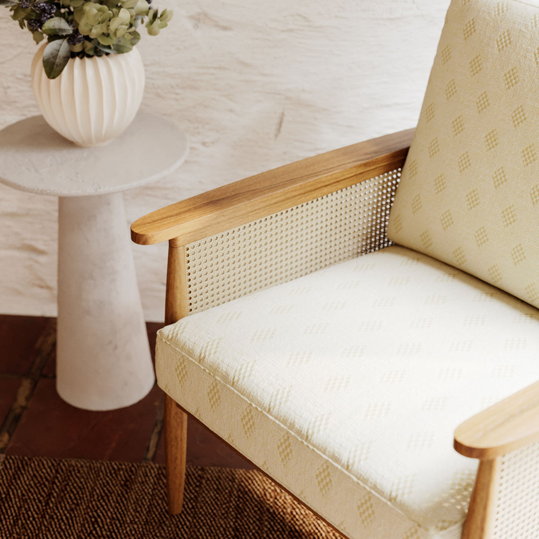 Stylish Club Natur Sessel Ambienteansicht 4