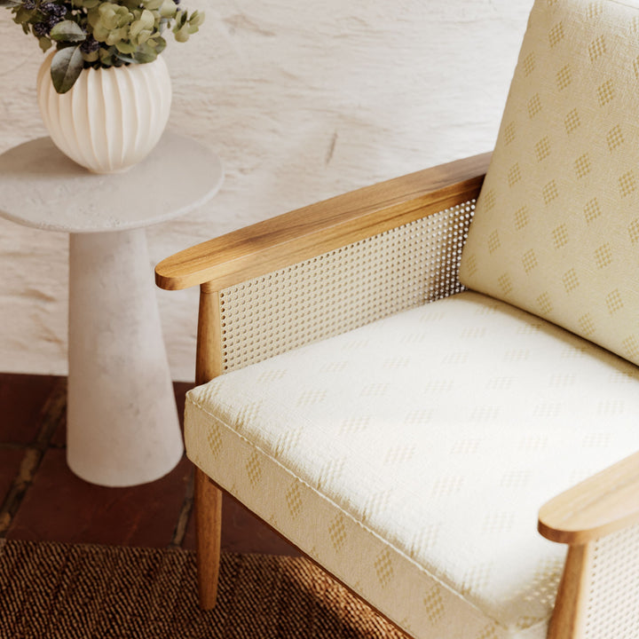 Stylish Club Natur Sessel Ambienteansicht 4