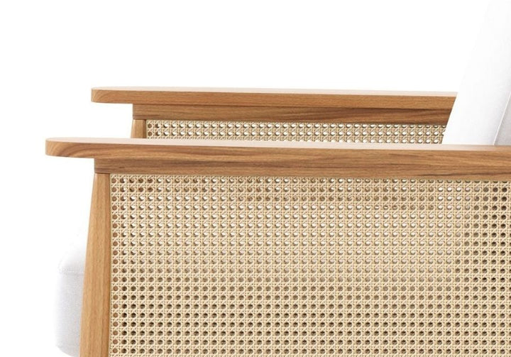 Stylish Club Natur Sessel Detailansicht