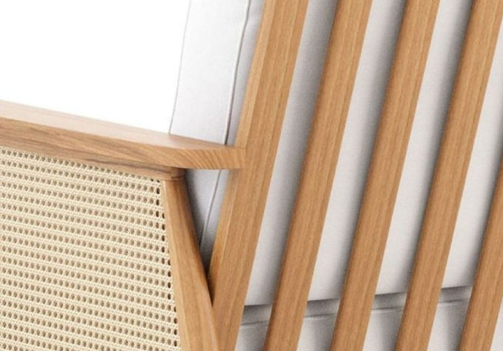 Stylish Club Natur Sessel Detailansicht