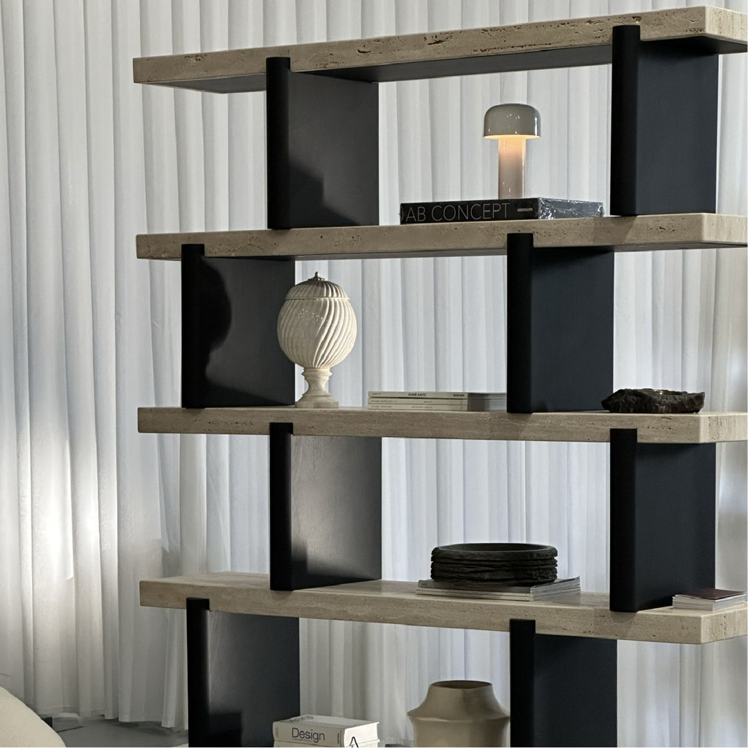 Stylish Club Natur Bücherregal Ambienteansicht 5