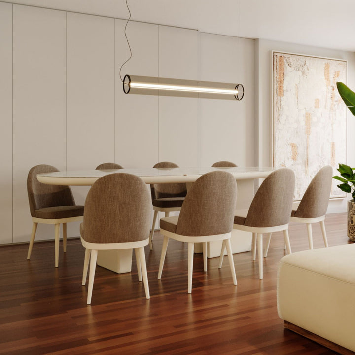Stylish Club Natur Stuhl Ambienteansicht 9