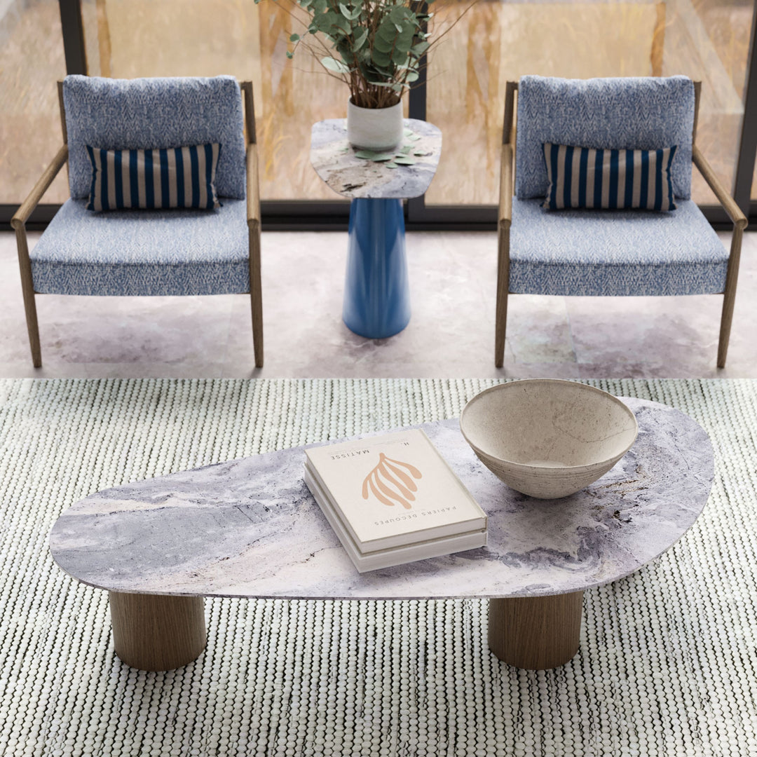 Stylish Club Natur Couchtisch Ambienteansicht 6