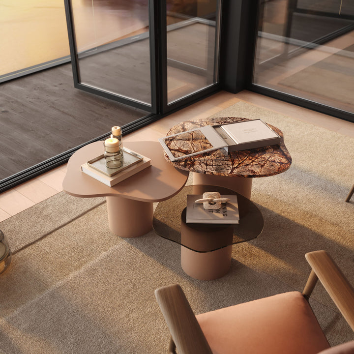 Stylish Club Natur Beistelltische Ambienteansicht 3