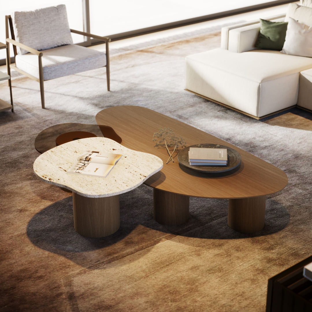 Stylish Club Natur Beistelltische Ambienteansicht 10